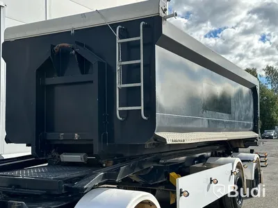 Lastbil Mercedes-Benz Arocs Lastväxlare med Roadex lastväxlarsläp