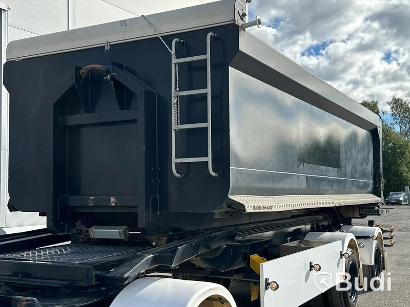 Lastbil Mercedes-Benz Arocs Lastväxlare med Roadex lastväxlarsläp