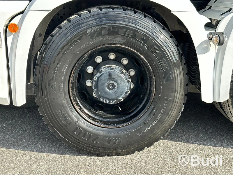 Lastbil Mercedes-Benz Arocs Lastväxlare med Roadex lastväxlarsläp