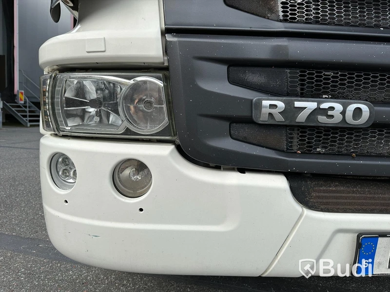 Lastbil Scania V8 R520 6x2 med Hiab lastväxlare 18T
