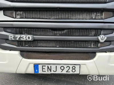 Lastbil Scania V8 R520 6x2 med Hiab lastväxlare 18T