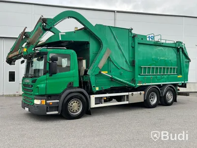 Lastbil Scania P370 LB 6x2-4 HNA frontlastare