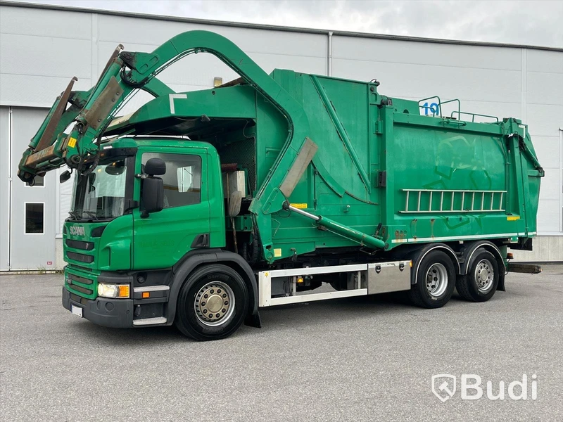 Lastbil Scania P370 LB 6x2-4 HNA frontlastare