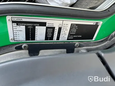 Lastbil Scania P370 LB 6x2-4 HNA frontlastare