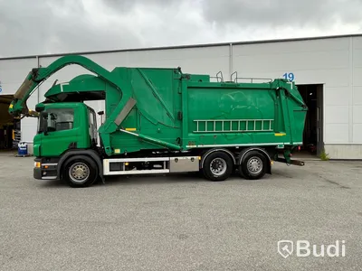 Lastbil Scania P370 LB 6x2-4 HNA frontlastare