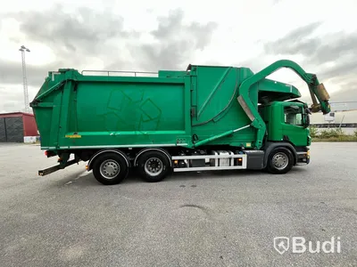 Lastbil Scania P370 LB 6x2-4 HNA frontlastare