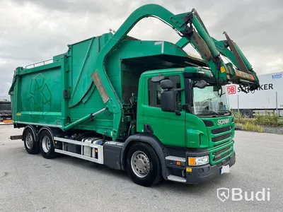 Lastbil Scania P370 LB 6x2-4 HNA frontlastare