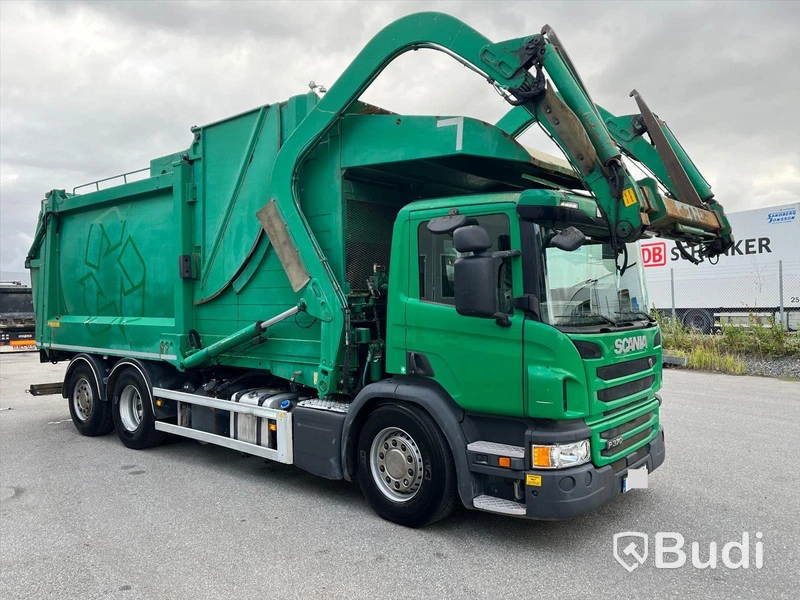 Lastbil Scania P370 LB 6x2-4 HNA frontlastare