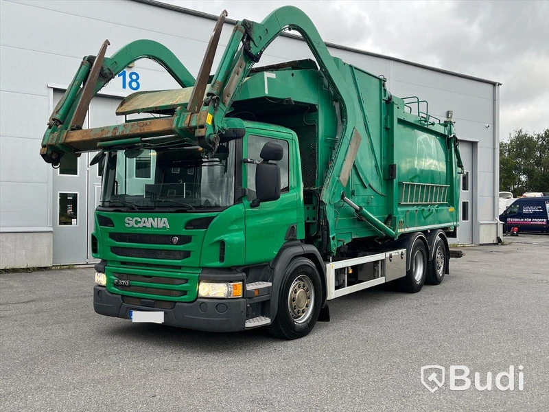 Lastbil Scania P370 LB 6x2-4 HNA frontlastare