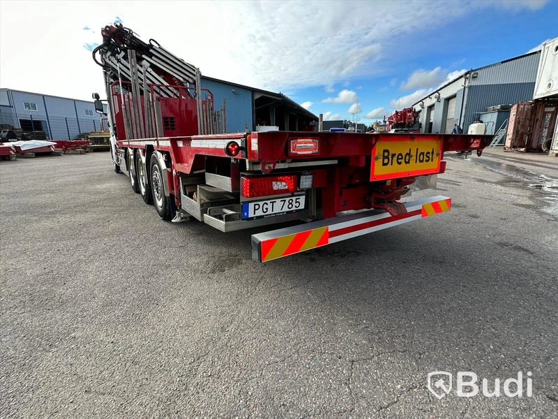 Bodbil Scania G450 LB 8X4-4HNA | Kranflak | Bodbil | Fassi F545 med jibb