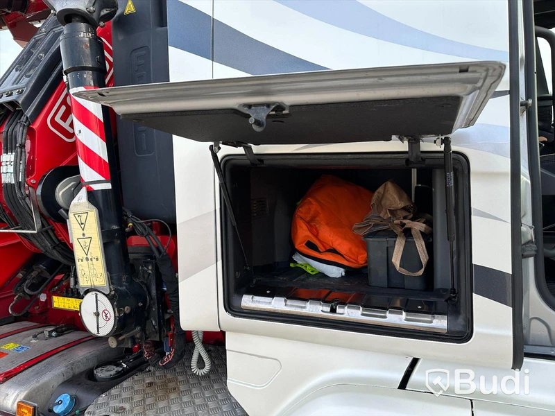 Bodbil Scania G450 LB 8X4-4HNA | Kranflak | Bodbil | Fassi F545 med jibb