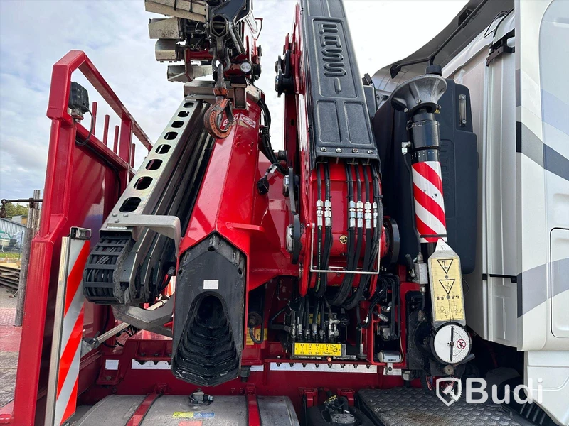Bodbil Scania G450 LB 8X4-4HNA | Kranflak | Bodbil | Fassi F545 med jibb