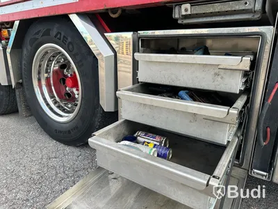 Bodbil Scania G450 LB 8X4-4HNA | Kranflak | Bodbil | Fassi F545 med jibb