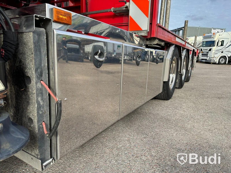 Bodbil Scania G450 LB 8X4-4HNA | Kranflak | Bodbil | Fassi F545 med jibb