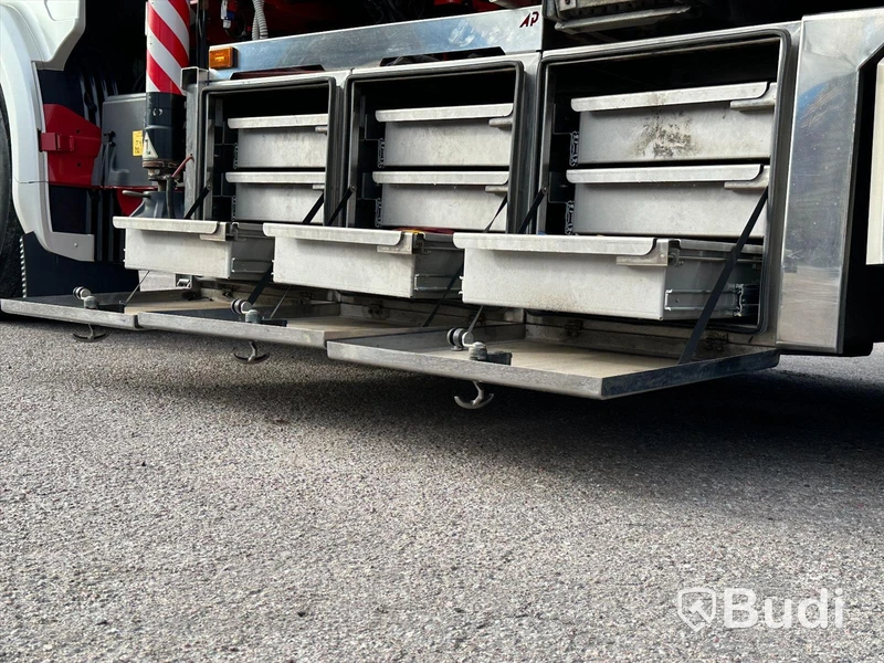 Bodbil Scania G450 LB 8X4-4HNA | Kranflak | Bodbil | Fassi F545 med jibb