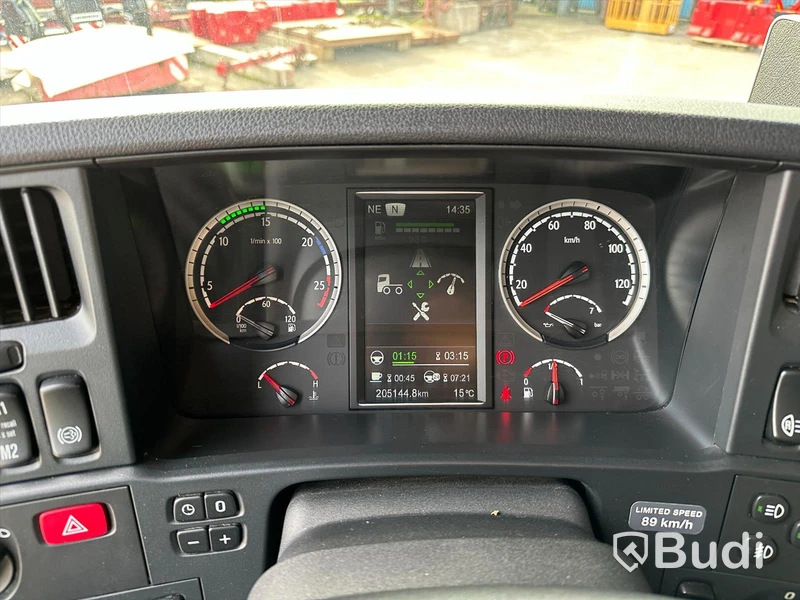 Bodbil Scania G450 LB 8X4-4HNA | Kranflak | Bodbil | Fassi F545 med jibb