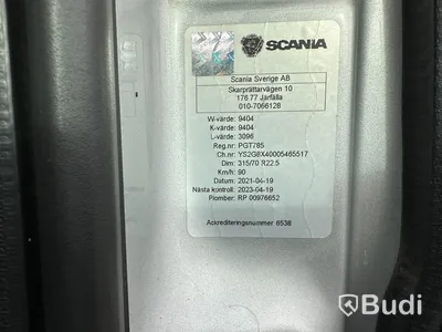 Bodbil Scania G450 LB 8X4-4HNA | Kranflak | Bodbil | Fassi F545 med jibb