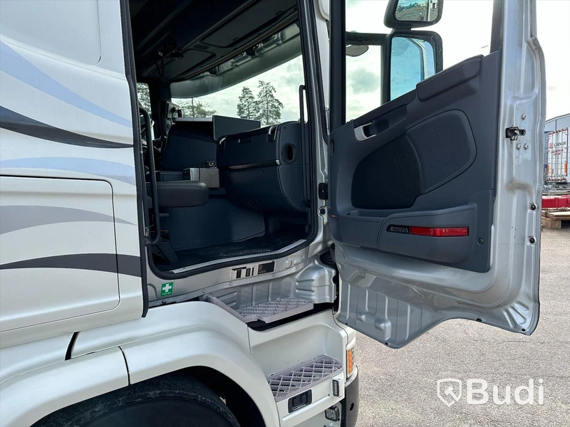 Bodbil Scania G450 LB 8X4-4HNA | Kranflak | Bodbil | Fassi F545 med jibb