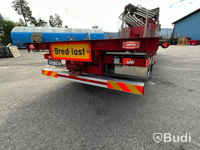 Bodbil Scania G450 LB 8X4-4HNA | Kranflak | Bodbil | Fassi F545 med jibb