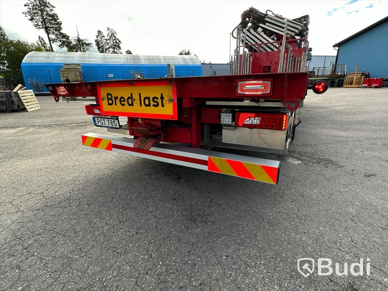 Bodbil Scania G450 LB 8X4-4HNA | Kranflak | Bodbil | Fassi F545 med jibb