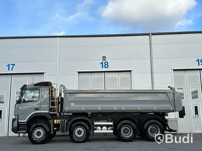 Lastbil Volvo FMX 460 8x4 Miller-kipper dumper | Lyftar tandem