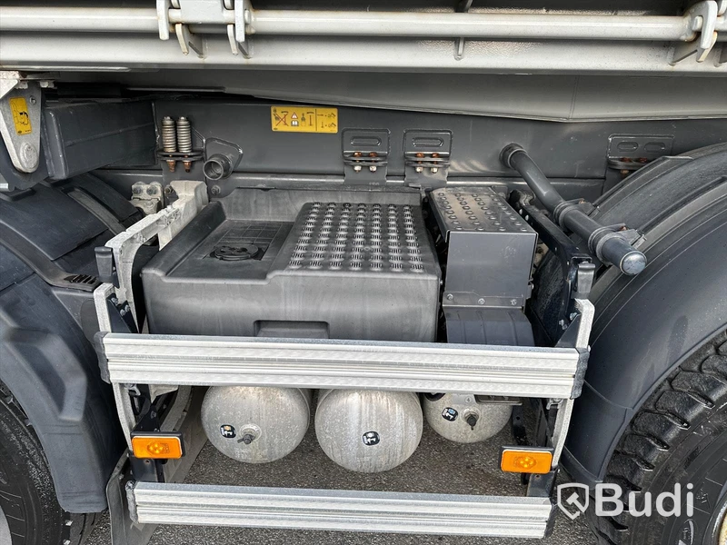 Lastbil Volvo FMX 460 8x4 Miller-kipper dumper | Lyftar tandem