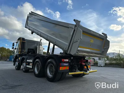 Lastbil Volvo FMX 460 8x4 Miller-kipper dumper | Lyftar tandem