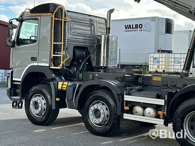 Lastbil Volvo FMX 460 8x4 Miller-kipper dumper | Lyftar tandem