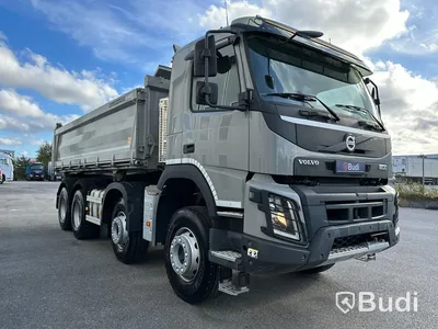 Lastbil Volvo FMX 460 8x4 Miller-kipper dumper | Lyftar tandem