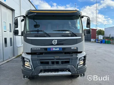 Lastbil Volvo FMX 460 8x4 Miller-kipper dumper | Lyftar tandem