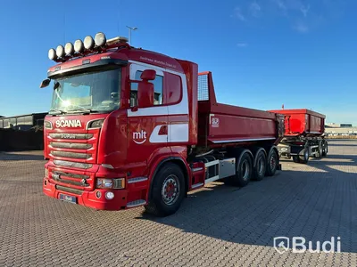 Lastbil SCANIA R520 8X4 SLP kassettekipage