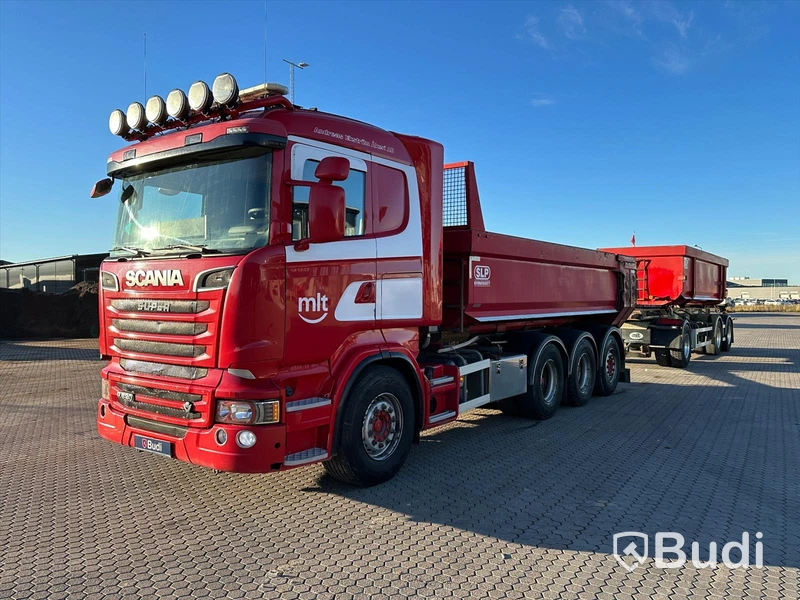 Lastbil SCANIA R520 8X4 SLP kassettekipage