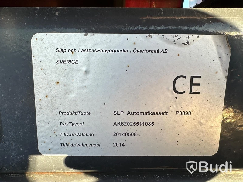 Lastbil SCANIA R520 8X4 SLP kassettekipage