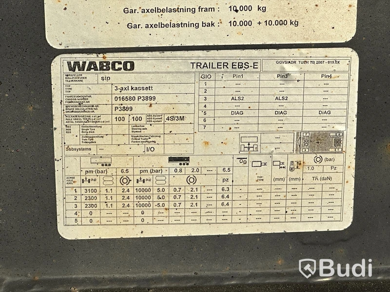 Lastbil SCANIA R520 8X4 SLP kassettekipage