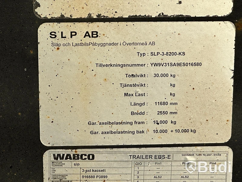 Lastbil SCANIA R520 8X4 SLP kassettekipage