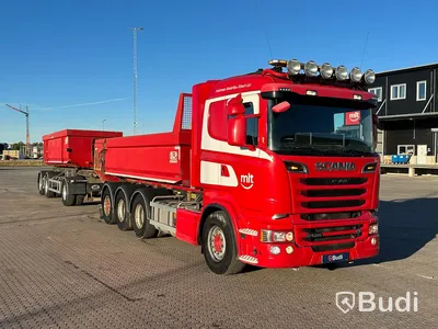 Lastbil SCANIA R520 8X4 SLP kassettekipage