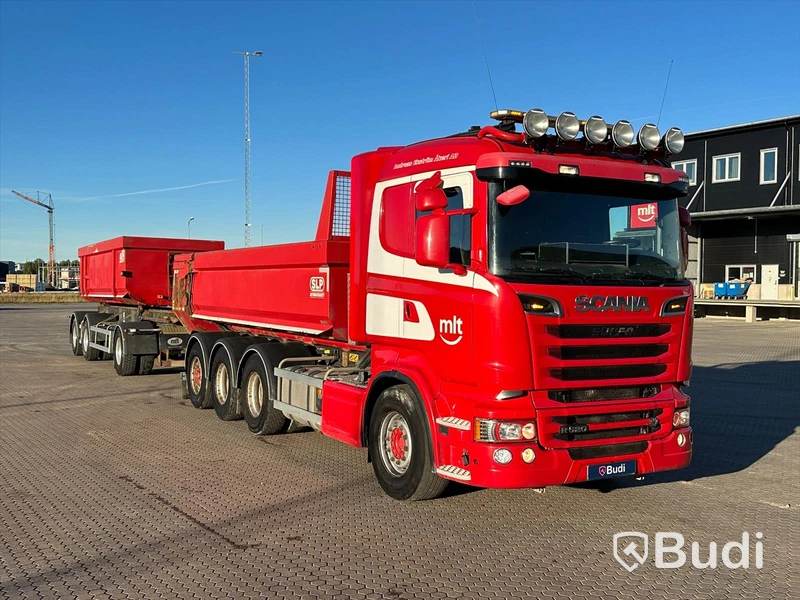 Lastbil SCANIA R520 8X4 SLP kassettekipage