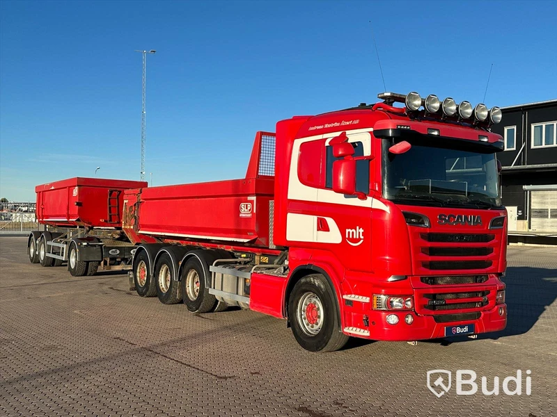 Lastbil SCANIA R520 8X4 SLP kassettekipage