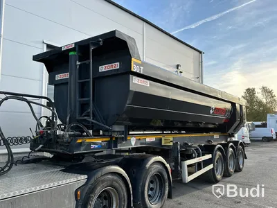 Lastbil DAF XF 510 SC 6x4 med Zorzi schakttrailer
