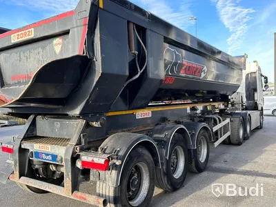 Lastbil DAF XF 510 SC 6x4 med Zorzi schakttrailer