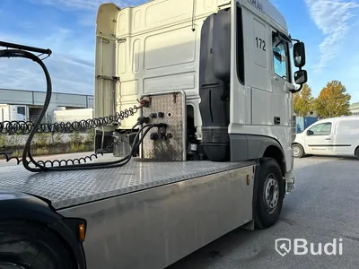 Lastbil DAF XF 510 SC 6x4 med Zorzi schakttrailer