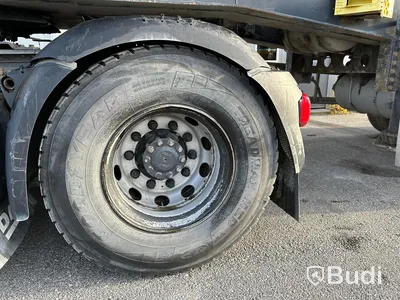 Lastbil DAF XF 510 SC 6x4 med Zorzi schakttrailer