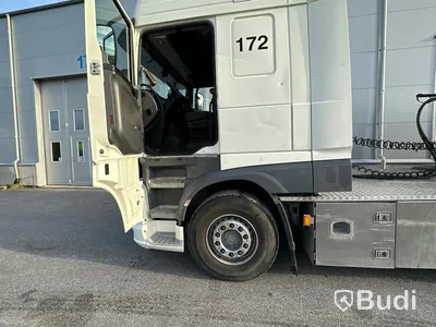 Lastbil DAF XF 510 SC 6x4 med Zorzi schakttrailer