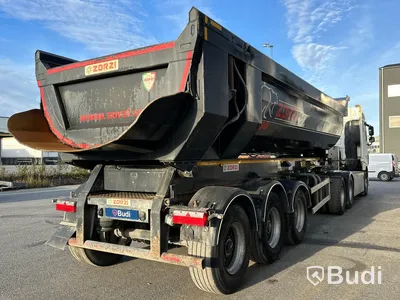 Lastbil DAF XF 510 SC 6x4 med Zorzi schakttrailer
