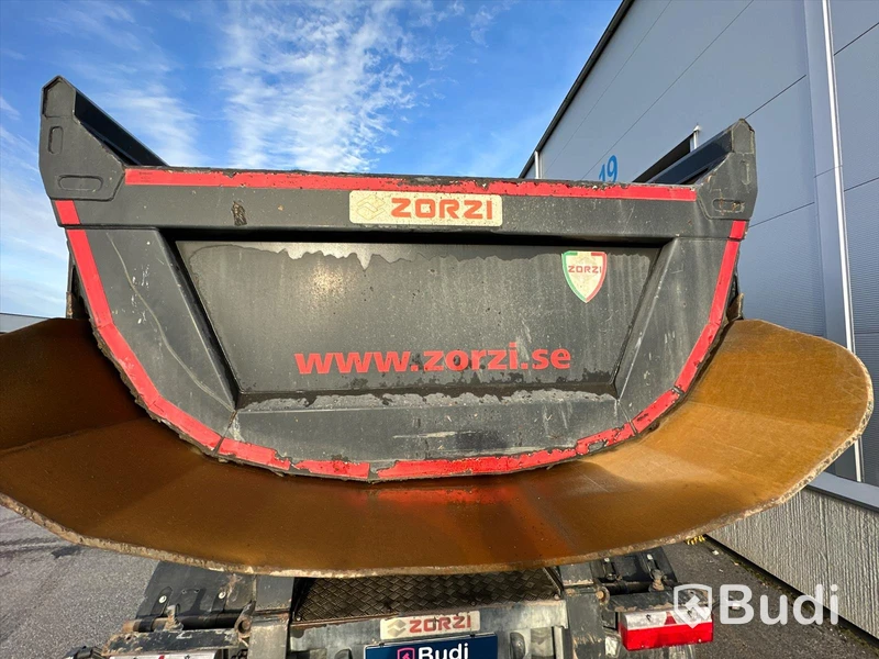 Lastbil DAF XF 510 SC 6x4 med Zorzi schakttrailer