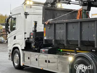 Kranväxlare Scania G500 6x2-4NB | 2021 |  42506km | Hiab 232 E-kran | Hiab växlare 21T