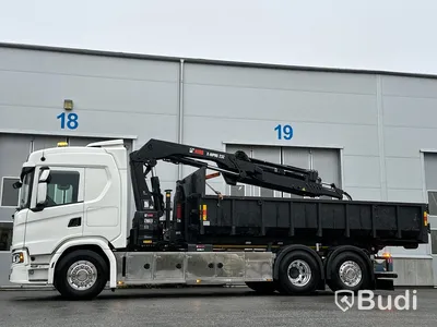 Kranväxlare Scania G500 6x2-4NB | 2021 |  42506km | Hiab 232 E-kran | Hiab växlare 21T