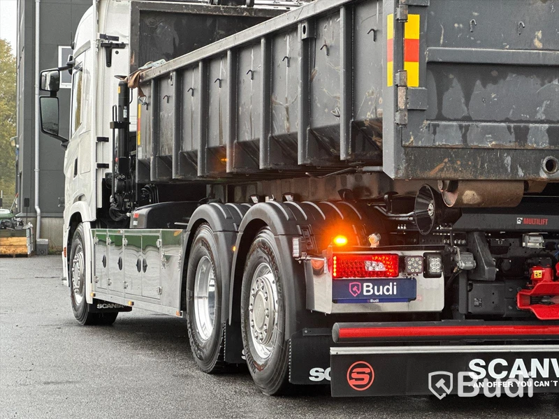Kranväxlare Scania G500 6x2-4NB | 2021 |  42506km | Hiab 232 E-kran | Hiab växlare 21T