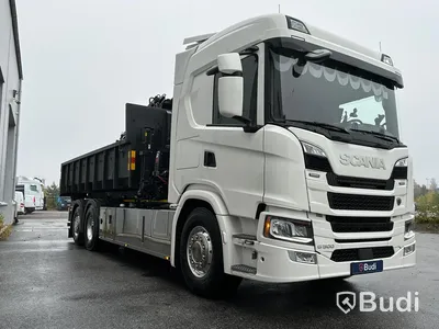 Kranväxlare Scania G500 6x2-4NB | 2021 |  42506km | Hiab 232 E-kran | Hiab växlare 21T