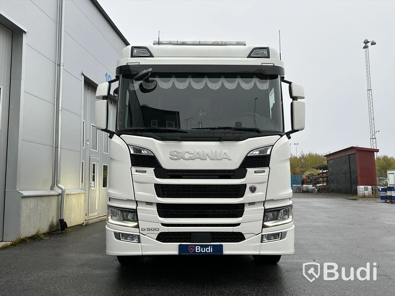 Kranväxlare Scania G500 6x2-4NB | 2021 |  42506km | Hiab 232 E-kran | Hiab växlare 21T